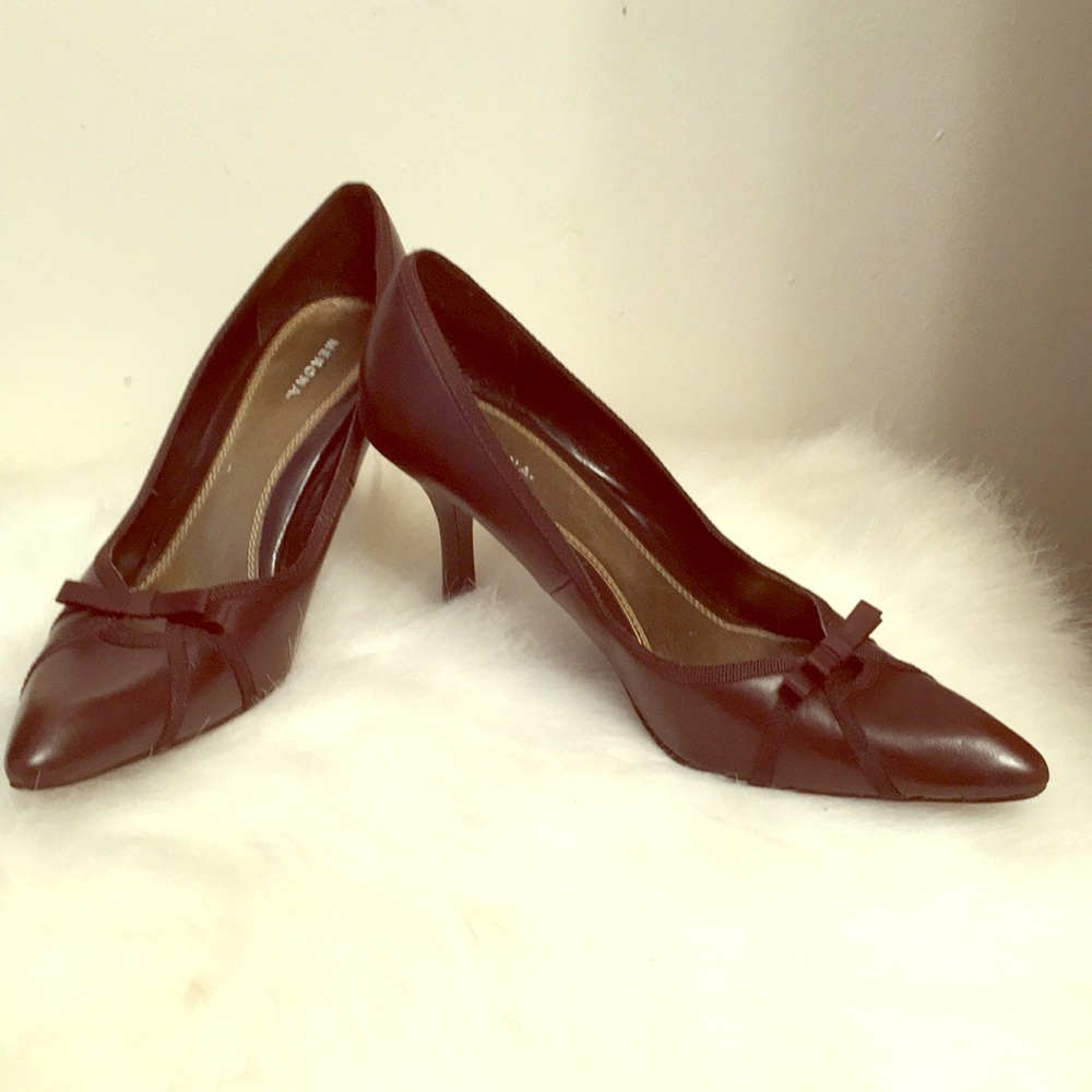 Medona Brown Pump Heels